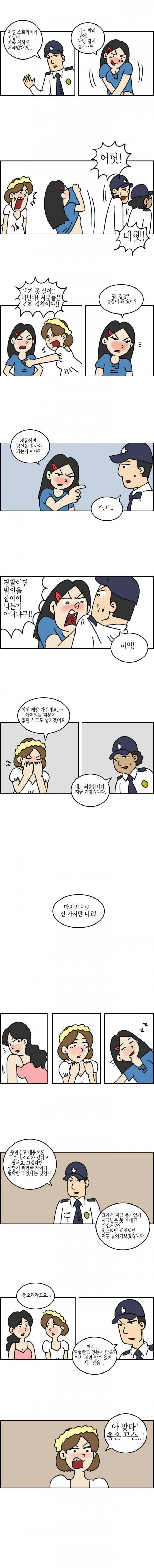 경찰이 찾아오는 만화