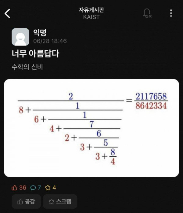 카이스트의 야짤