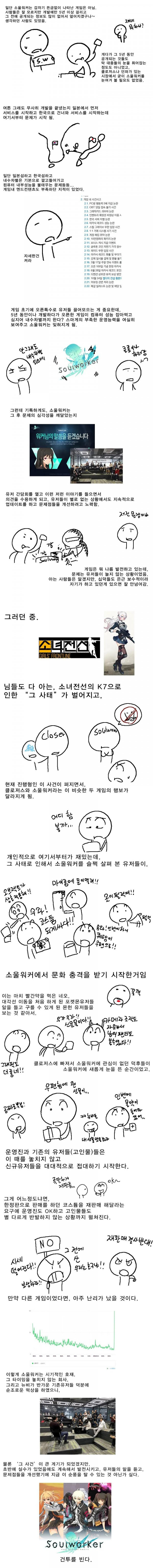 개인적으로 최고였다고 생각하는 게임 운영.manhwa